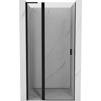 Mexen Mist L otočné sprchové dveře 90 cm, transparentní, černé - 8A4L-090-000-70-00 Sprchové dveře