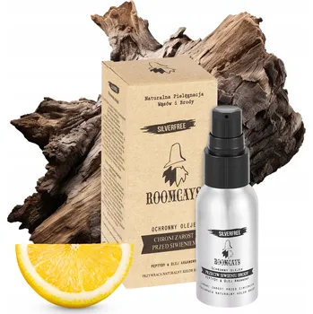 ROOMCAYS Přírodní odstraňovač šedin na vousy SilverFree 30 ml