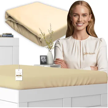 Prostěradlo Prostěradlo JERSEY s Gumou 200x220 Cappuccino