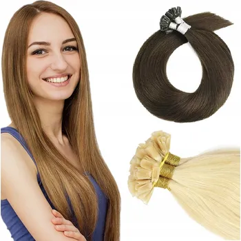 Vlasová regenerace Přírodní prameny středně blond MODERN-HAIR keratin 50 cm