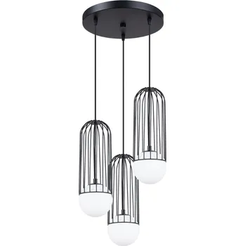 Sollux Lighting Závěsné svítidlo BRINA 3P černé