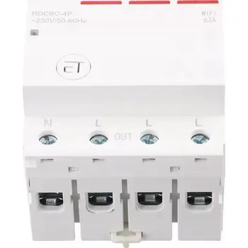 IP kamera Měřič spotřeby energie s relé 3P+N měří watty 63A eWeLINK WiFi