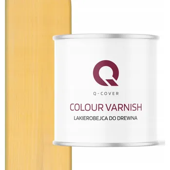 barva a nátěr na dřevo Lazurovací lak Q-COVER 2,5 l hnědá satén