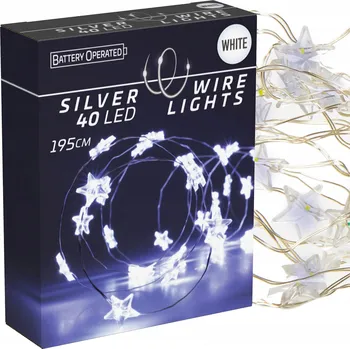 Vánoční dekorace Vánoční osvětlení na stromeček H&S Collection pro vnitřní použití, 1,95 m, 21 - 50 světýlek