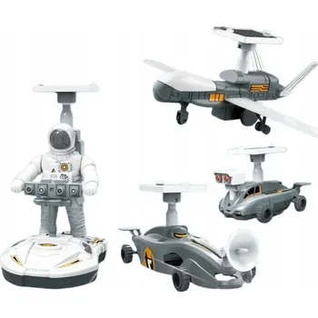 IP kamera Sada 4 x Solární Robot Kosmos 4v1 Stavebnice Interaktivní Vozítko Astronaut