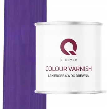 barva a nátěr na dřevo Lakovna Q-COVER 2,5 l fialová saténová