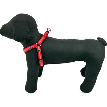 Obojek pro psa Akinu postroj nylon/neopren červený 1,5x40-50cm