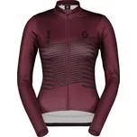 Dres SCOTT RC Team Warm Graphics dl. rukáv wild red M