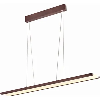 Závěsné svítidlo COCONUT 91X8 28W LED HNĚDÉ 4000K