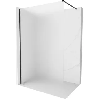 Mexen Kioto-X sprchová stěna Walk-in 90 x 200 cm, matná 10 mm, černá - 800-090-101-70-30-X Sprchové stěny