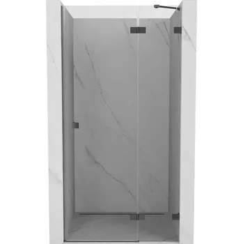 Mexen Lunar sprchové dveře otočné pravé 70 cm, transparentní, gun metal - 834-070-000-95-00-P Sprchové dveře