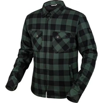 Moto bunda Textilní bunda Seca MARSHAL II zelená 3XL