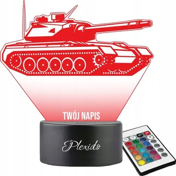 Lampička Plexido vícebarevná Noční lampa