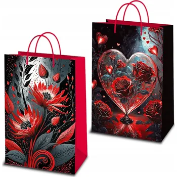 Dárková taška Dárková taška Střední ozdobná taška s potiskem uvnitř na Dárek