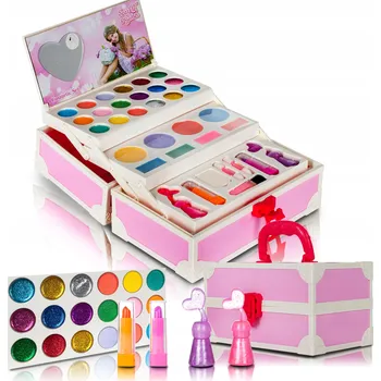 kreativní sada SADA NA LÍČENÍ MAKE-UP KOSMETIKA KUFŘÍK