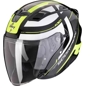Motodoplněk SCORPION přilba EXO-230 Pul black/neon yellow - XL