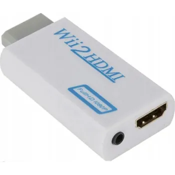 ADAPTÉR PŘEVODNÍK REDUKCE na HDMI BÍLÝ 1080p