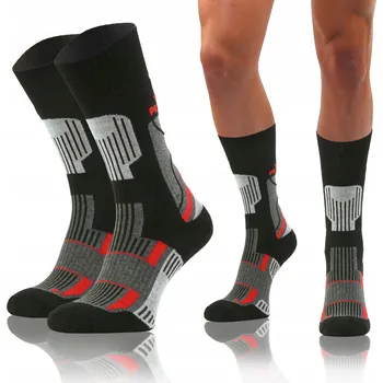 Dámské ponožky VLNĚNÉ TREKOVÉ PONOŽKY teplé ponožky NA ZIMU Sesto Senso *36-38