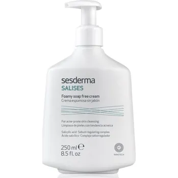 Sesderma Salises Foamy Soap-free Cream čisticí gel proti akné 250 ml