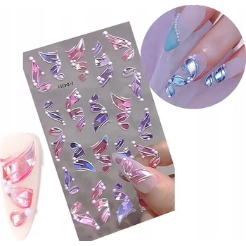 samolepka SAMOLEPKY SAMOLEPKY NA NEHTY 5D PÁSKY E93