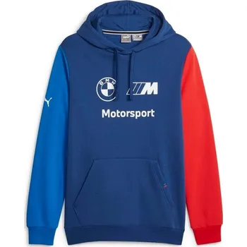 Pánská mikina BMW mikina PUMA MMS Essentials Fleece 23 blue - L