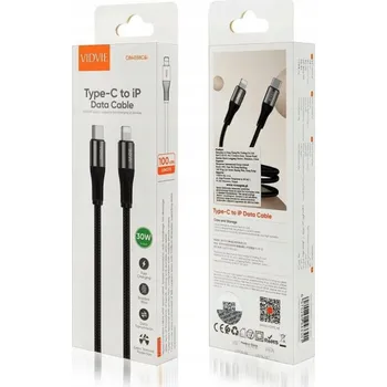 Datový kabel Kabel VIDVIE USB typ C - Apple Lightning 1 m vícebarevný
