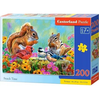 Puzzle Puzzle Castorland 200 dílků PUZZLE 200 CASTORLAND SNACK TIME