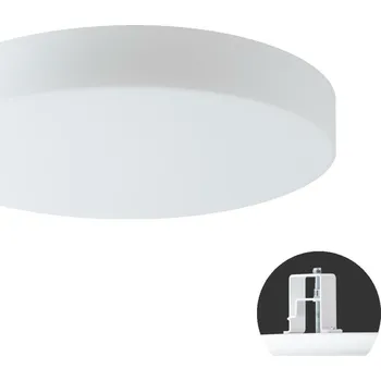 OSMONT ELS55353 ELSA V5 stropní/nástěnné skleněné polovestavné svítidlo bílá IP44 3x25W E27