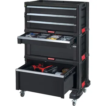 Box Keter® 17201228, TOOL CHEST SET, 6 zásuviek, 560x750x290 mm, na náradie