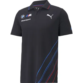 Pánské tričko BMW polo triko TEAM PUMA anthracite grey - M