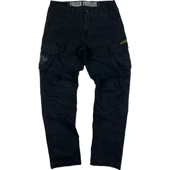 Pánské kalhoty YAKUZA 3752 Cargo Kalhoty černé - XL