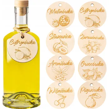 Obraz Závěsky na alkohol SuperButelki 6 cm x 6 cm 1 ks