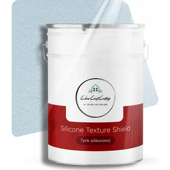 Omítka SILIKONOVÁ OMÍTKA FASÁDNÍ STRUKTURA "BARÁNEK" ZRNO 1.0MM MODRÁ 25KG F121