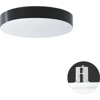 OSMONT DEL52622 DELIA CV1 stropní/nástěnné plastové polovestavné svítidlo bílá / bílo - černá IP44 25W E27 HF