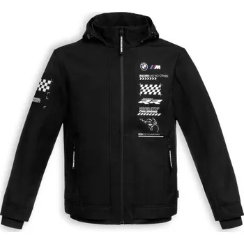 Pánská softshellová bunda BMW bunda MOTORSPORT Softshell 24 black - M