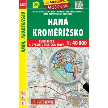SHOCart 462 Haná, Kroměřížsko 1 : 40 000