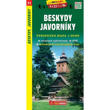 SHOCart 071 Beskydy, Javorníky 1 : 50 000