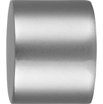 Příslušenství pro garnýž Dekodum Koncovky garnýží Luna matný chrom 19 mm - 2 ks