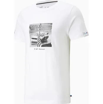 Pánské tričko BMW triko PUMA MMS Graphic white - XS