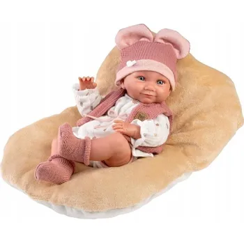 Panenka Llorens 73816 NEW BORN HOLČIČKA - realistická panenka miminko s celovinylovým tělem - 40 cm