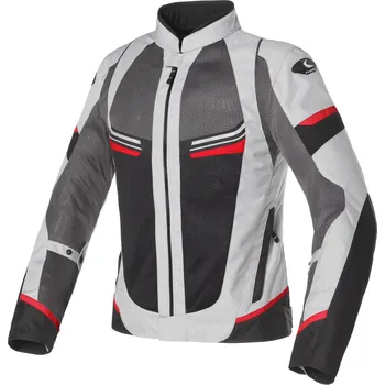 Pánská větrovka CLOVER bunda AIRJET-5 red/grey/black - XL