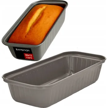Forma na pečení Forma Na Biskupský Chlebíček FORMA NA PEČENÍ Ambition s nepřilnavou povrchovou úpravou 30x13x6 cm