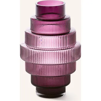 Váza Polspotten Váza Steps S, tmavě fialová