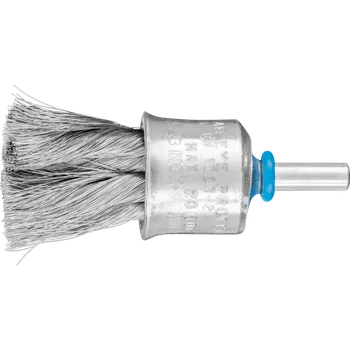 Drátěný kartáč Pferd 43208012 | Štětcový kartáč splétaný se stopkou PBG 2323/6 INOX 0,15