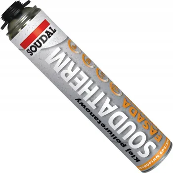 Průmyslové lepidlo Soudal Soudatherm Fasáda 750 ml - pěnové lepidlo na polystyren