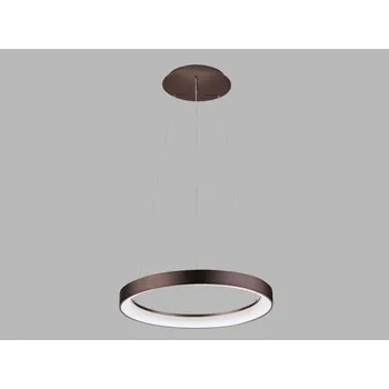 Osvětlení LED2 3271858CSTW Závěsné svítidlo BELLA SLIM 48 P-Z, CF CASAMBI TW 38W 3000K-4000K hnědá