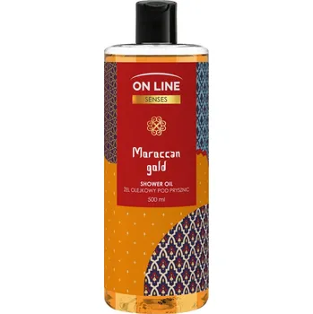 Sprchový gel On Line Senses sprchový gel maroccan gold, 500 ml