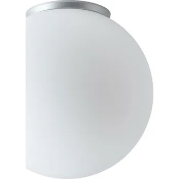OSMONT STY61734 STYX 3 stropní/nástěnné skleněné svítidlo stříbrná / bílá IP65 4000 K 20W LED