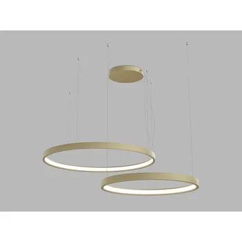 LED2 3275357CSTW Závěsné svítidlo CIRO SET 2 P-Z, G CASAMBI TW 100W 3000K-4000K zlatá