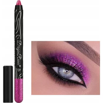 Oční stíny Oční stíny v tužce perleťové třpytivé Fialová #10